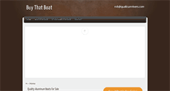 Desktop Screenshot of buythatboat.com